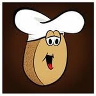 a cartoon of a donut wearing a chef&apos;s hat