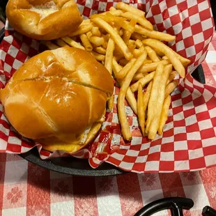 Fat Burger Memphis Rolls French Fries