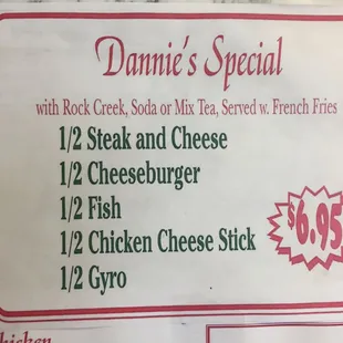 The World Famous Dannie&apos;s Special