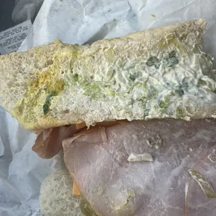 Pictures speak for themselves Ham and some cheese