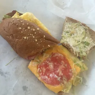 Breakfast sandwich ode to the breakfast sandwich at Elizabeth's