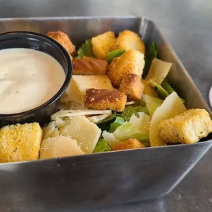 Caesar Salad was fresh and good