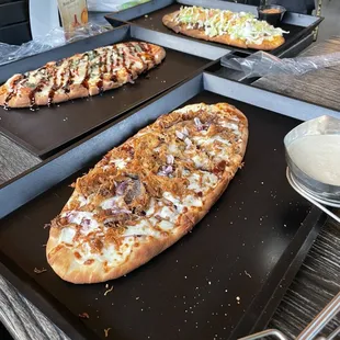 Margarita Flat BBQ Chicken Flat Taco flat