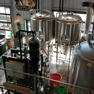 Tank view from upstairs