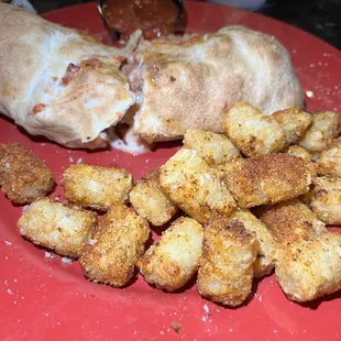 Breaded chicken woogie