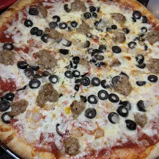 pizza, food