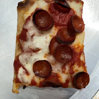 Sicilian Pepperoni Square Slice