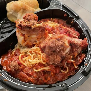 The new improved chicken Parmesan