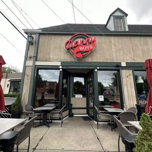 outside of restaurant