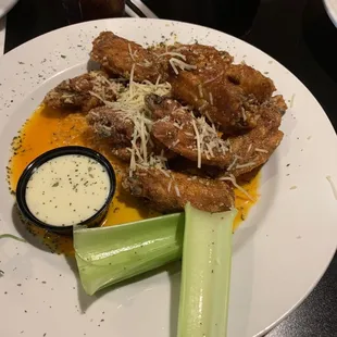 Traditional Garlic Parmesan wings