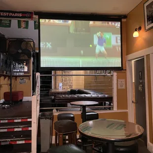 Tennis on tv