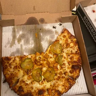10&quot; Hot chicken pizza