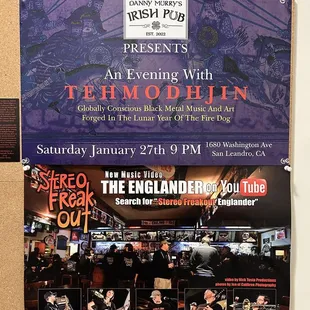 Bands playing @ DMIP along with Stereo freak out bands.