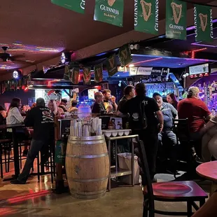 3 tables in the back area