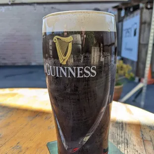 A good Guinness pour.