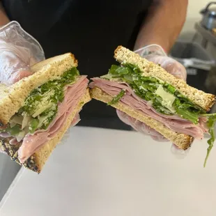 Ham, Arugula, Parm, Truffle