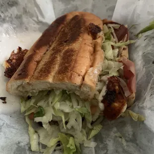 Half Italian hoagie
