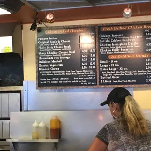 Latest menu