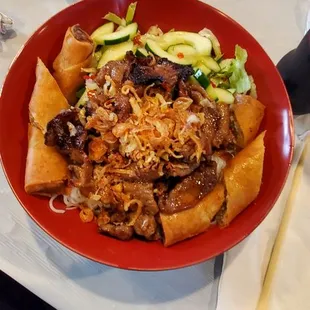 Bun Thit Nuong Cha Gio