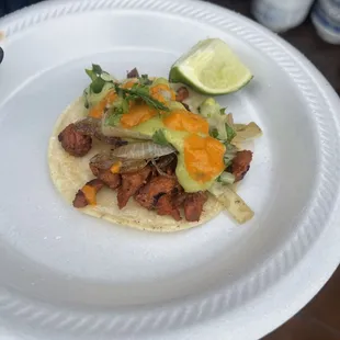 Al pastor taco