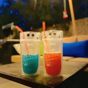 Blue Baboquivari and Mexican Mai Tai