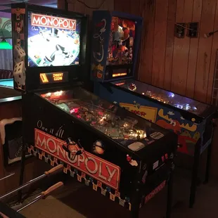 two pinball machines