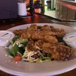 Buffalo Chicken Salad is huge! So good!