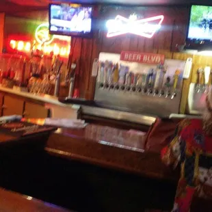 Good selection of beers