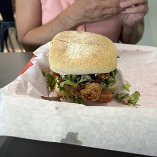 Caprese Chicken Sandwich