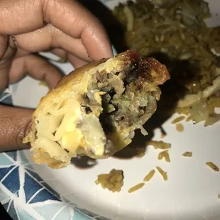 Philly cheese steak egg rolls to die for