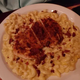 Chicken and bacon Mac and cheese
