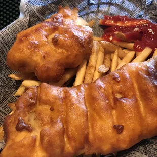Fried cod