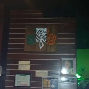 The sign I made for Danny's.