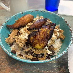 Mojo pork bowl