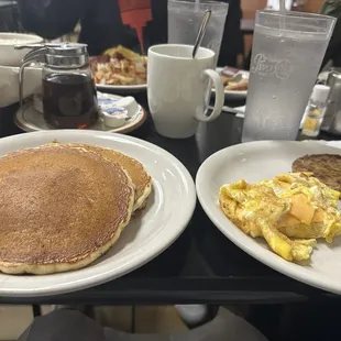 pancakes, food