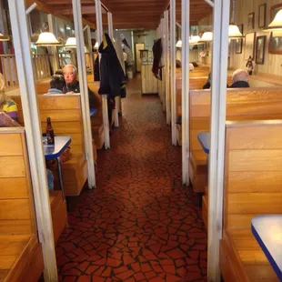 the inside of a deli restaurant