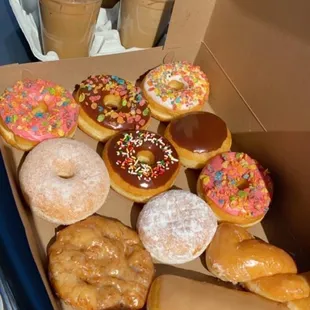 a box of doughnuts