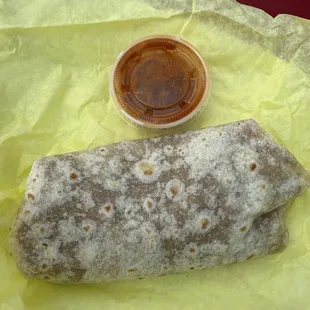 Bean burrito.