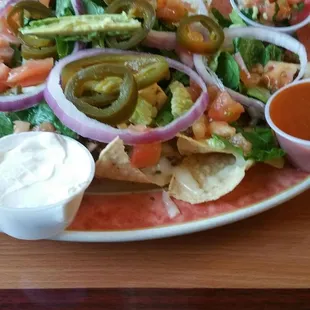 Large nachos..... :/