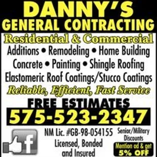 in business since 1982 a five star contractor