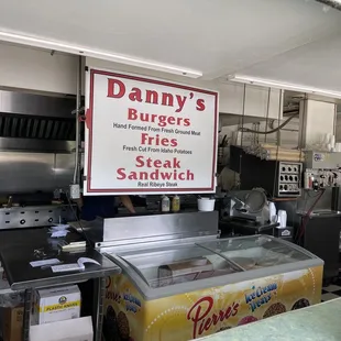 the inside of a restaurant