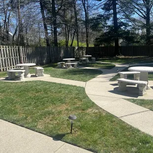 Outdoor seating