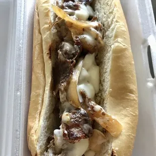 Ribeye steak sandwich