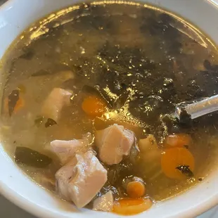 Chicken gnocchi soup