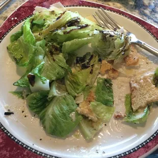 Grilled Caesar Salad