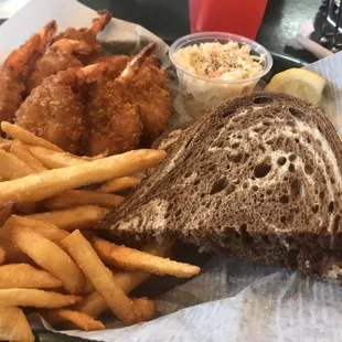 Shrimp dinner!!! Delish!