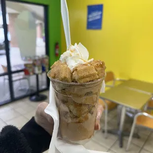 Churro Sundae