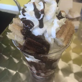 Churro Sundae
