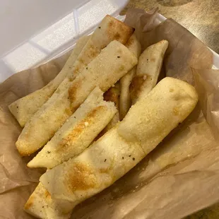 Garlic breadsticks