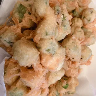 Fried okra